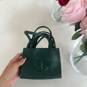 Telfar Dark Green Mini Bag